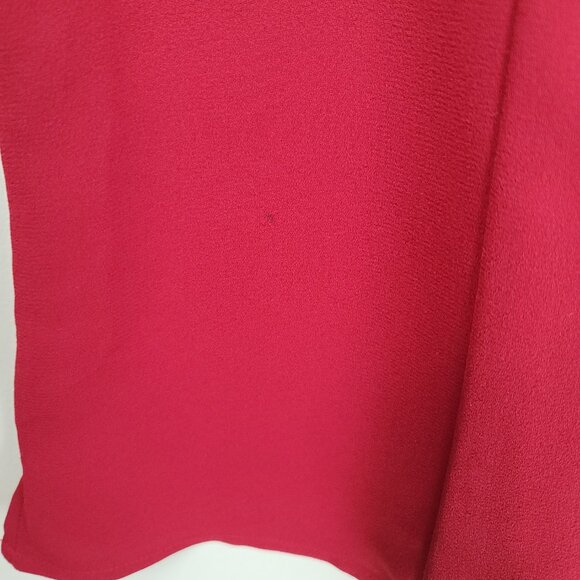 Kasper Mandarin Collar Ruffle Front Blouse - Picture 11 of 12